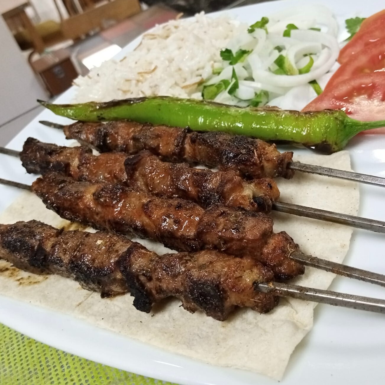 Ciğer Şiş + Coca-Cola ( 33 Cl.)