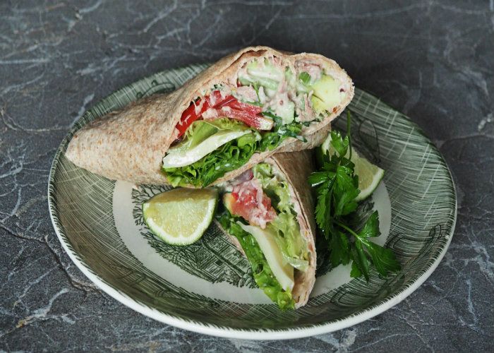 Ton Balıklı Wrap