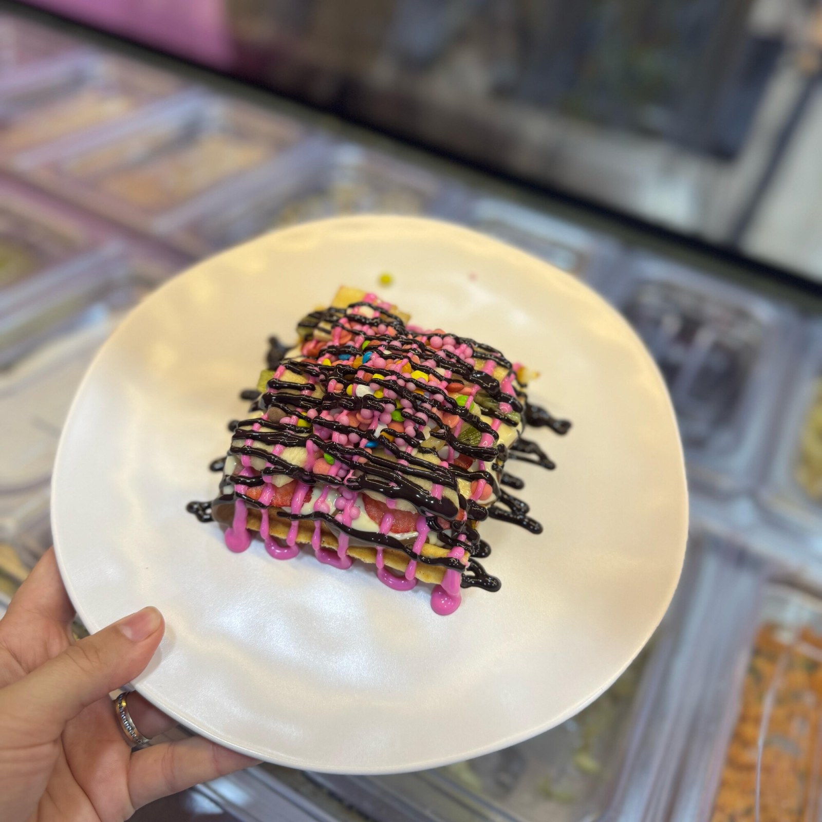 4 Malzemeli Waffle