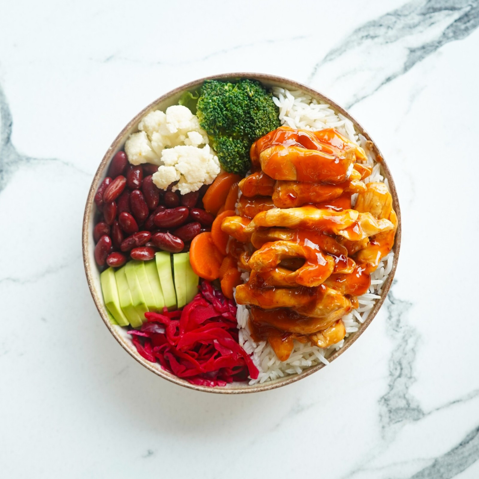 Spicy Sauce / Acı Soslu Tavuk Bowl