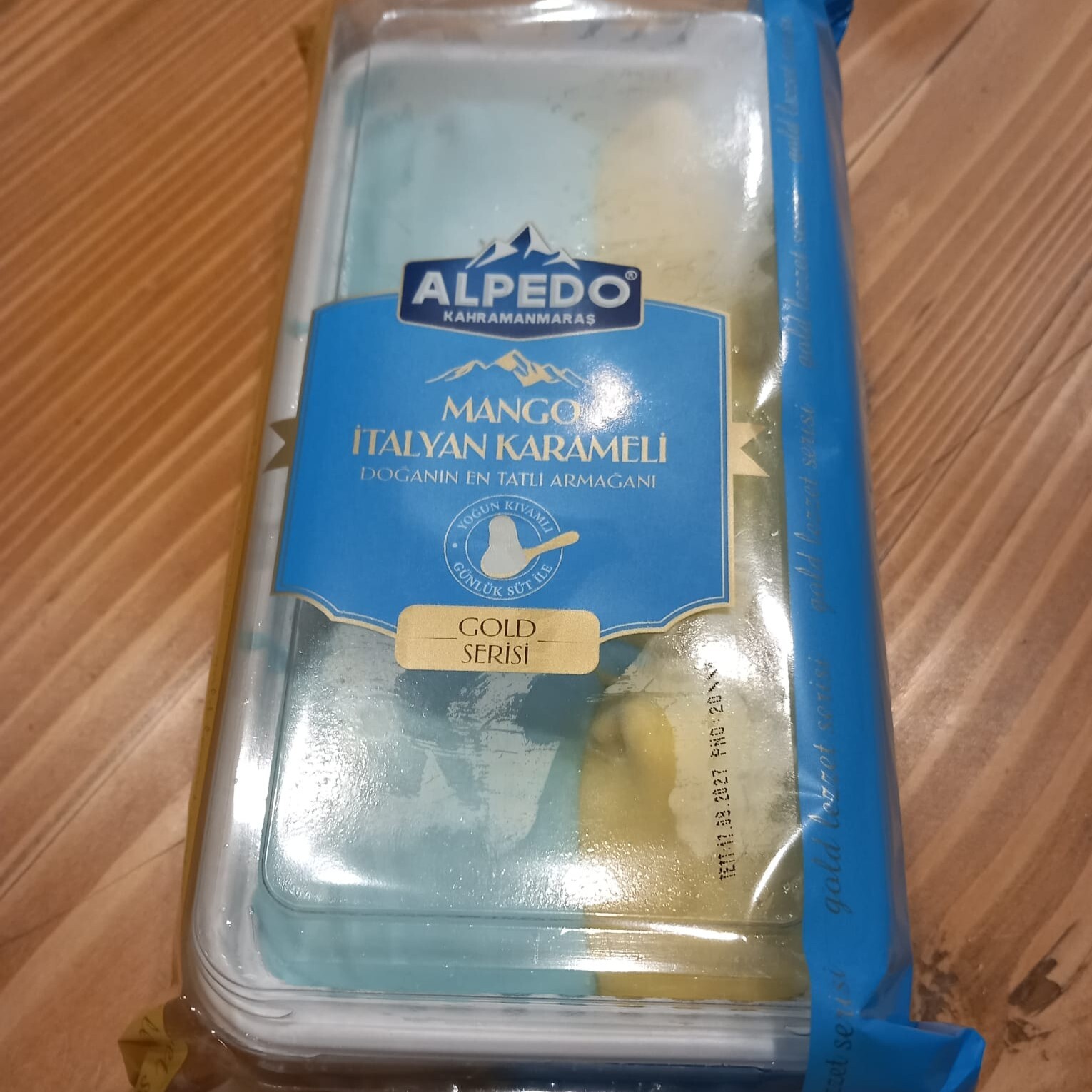 Alpedo Mango & İtalyan Karameli Dondurma (480 Gr)