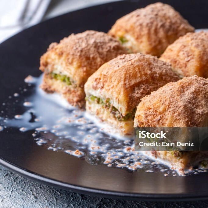 Soğuk Baklava fıstıklı 250gr