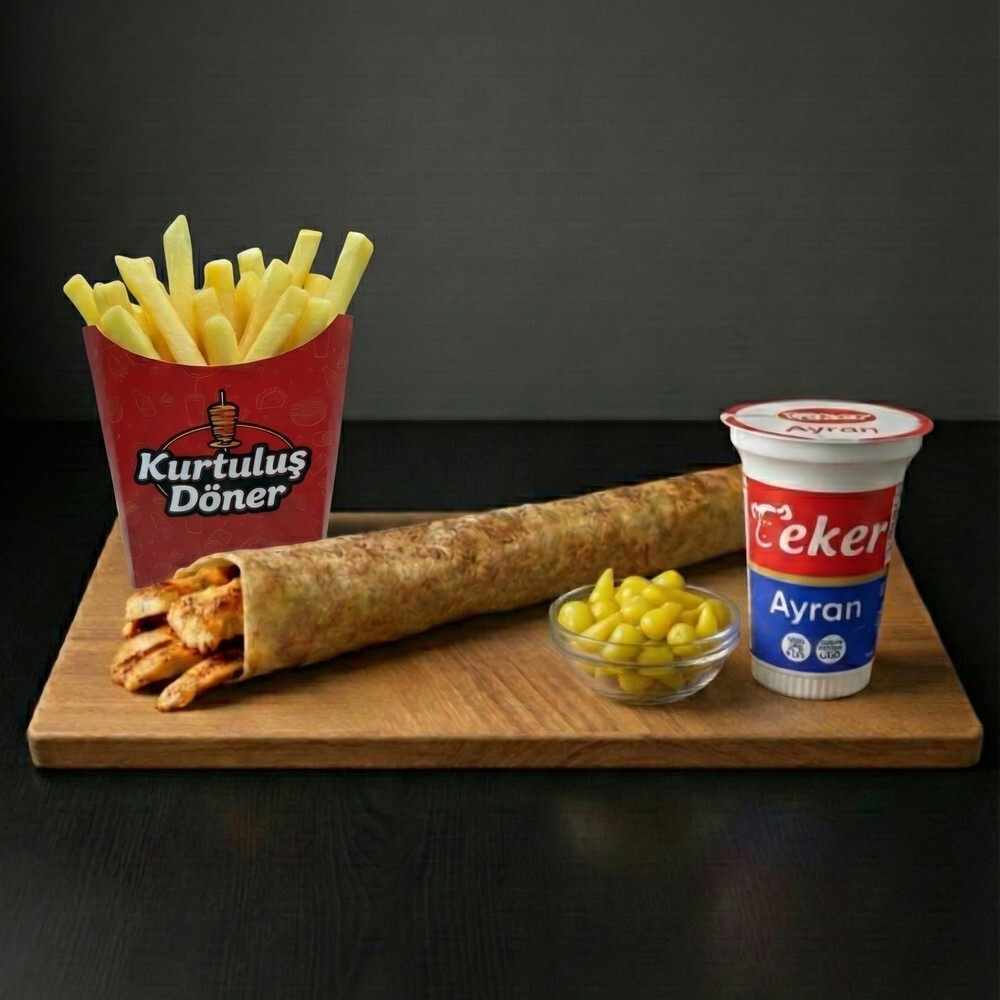 Kurtuluş Döner Tavuk (Xlarge 45 cm.) Menü