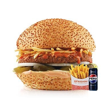 Acı/Çok Acı Burger Menü