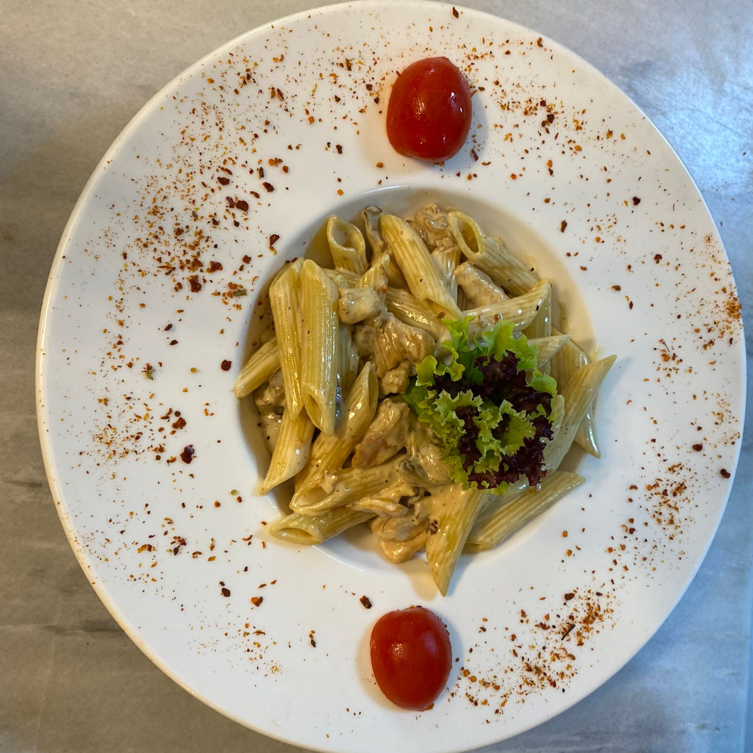 Pesto Soslu Makarna