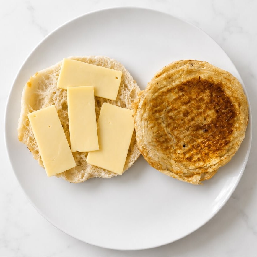 Bazlama Tost (Kaşarlı)
