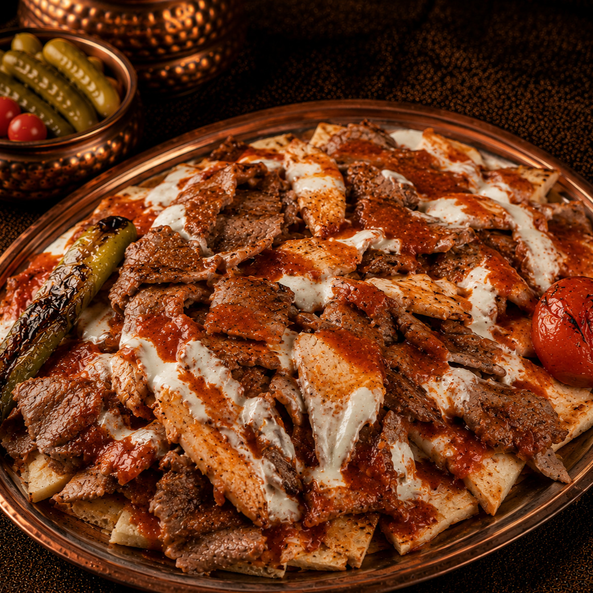 Karışık İskender (Yoğurtlu)