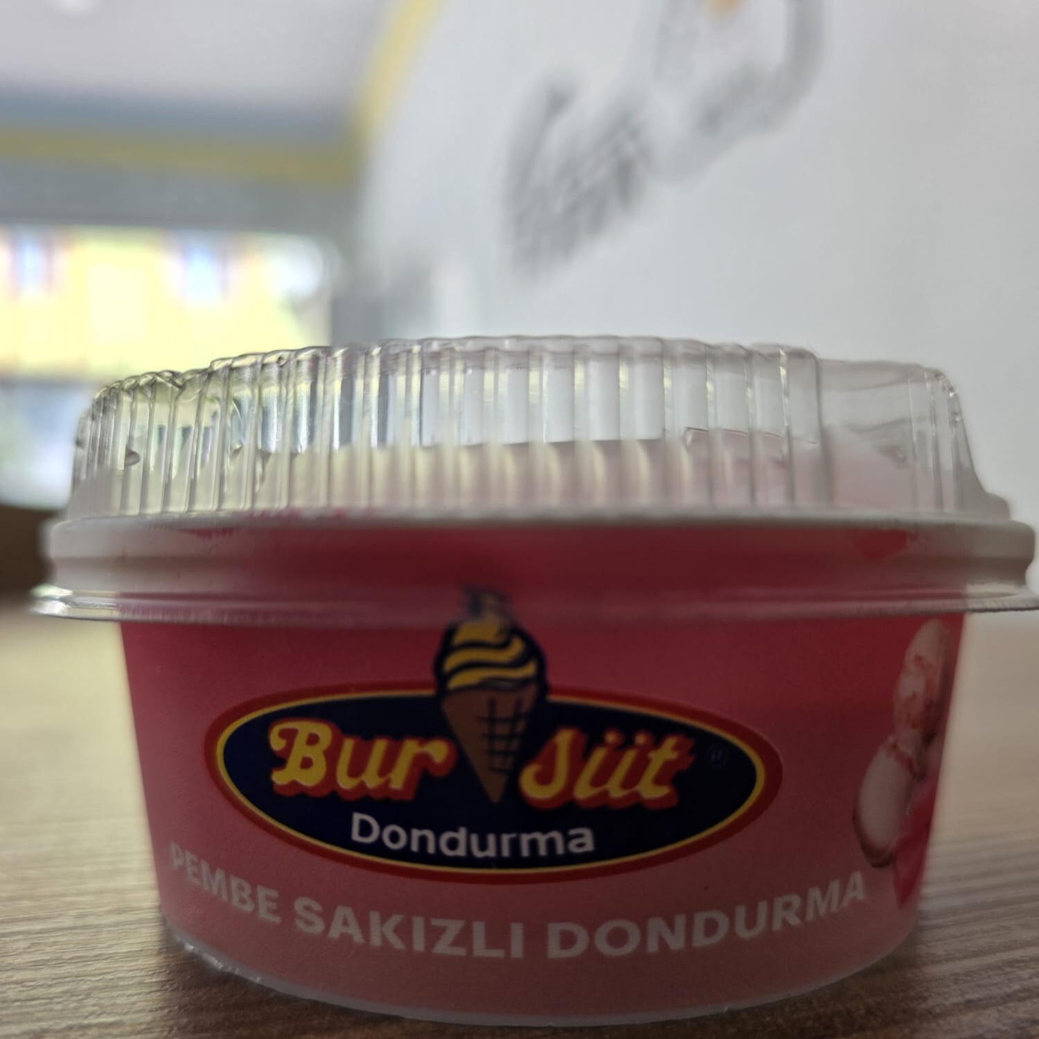 Bursüt Pembe Sakızlı Dondurma