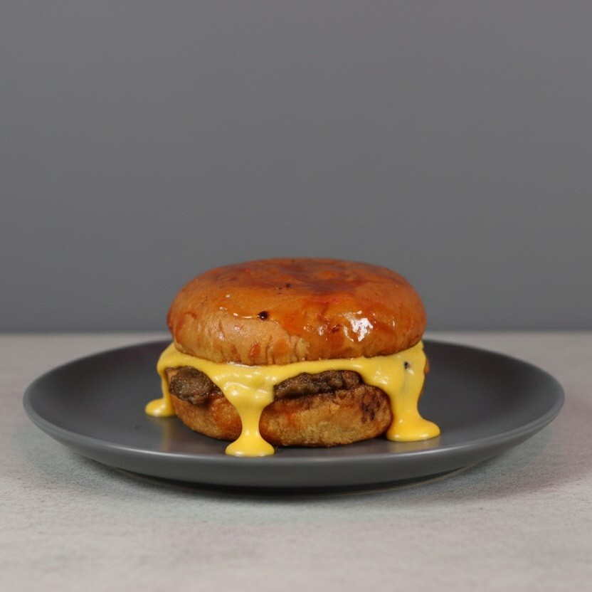 Cheddarlı Islak Burger