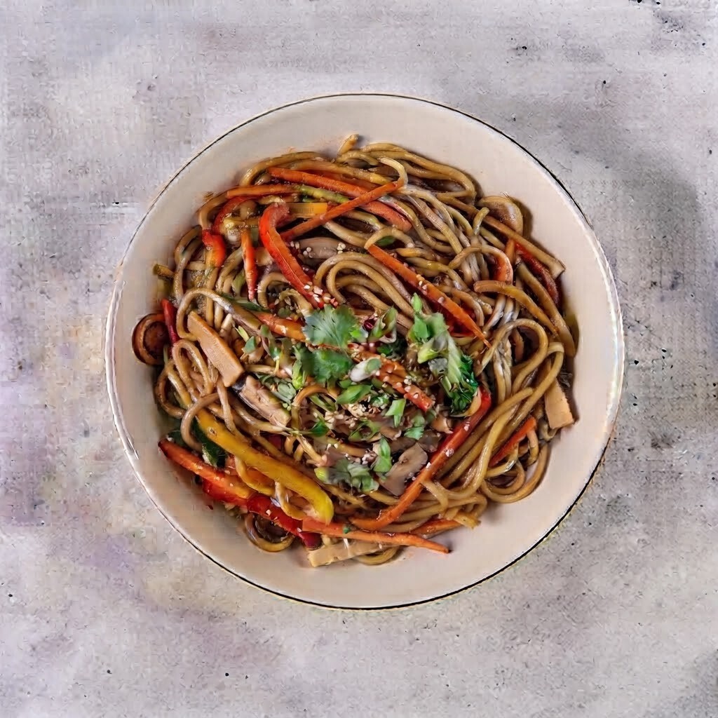 Sebzeli Noodle