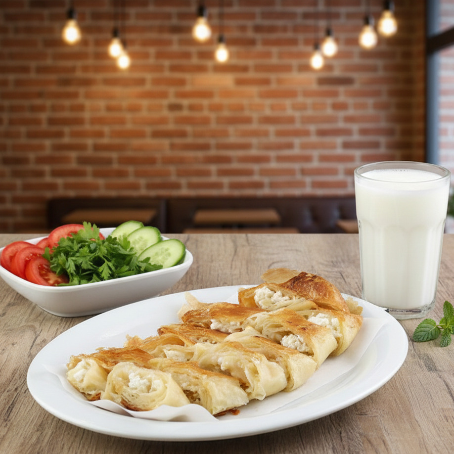 Uber Eats'ya Özel Börek Menü