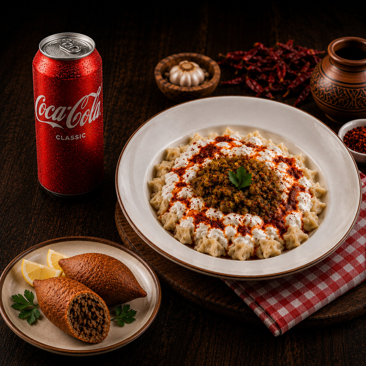 Klasik Mantı & İçli Köfte Menü