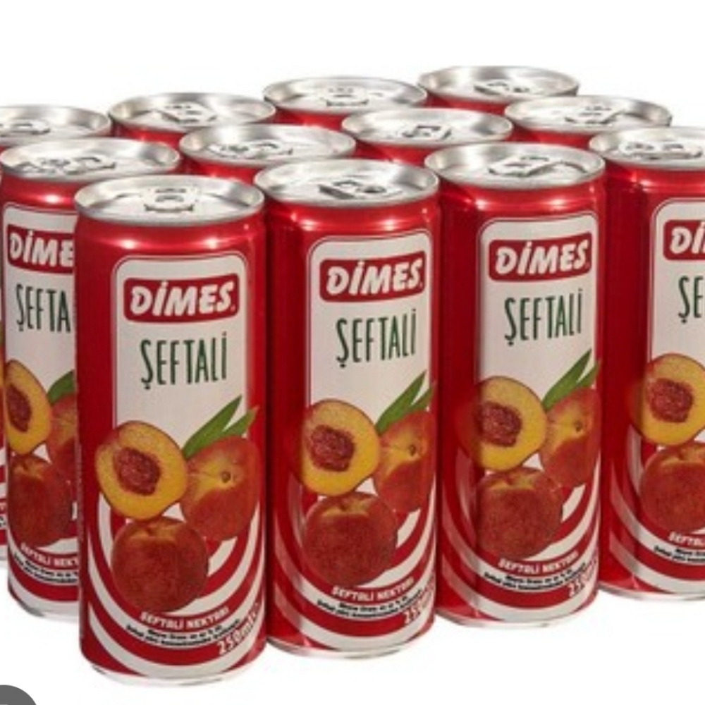 Dimes Kutu Meyvesuyu Şeftali