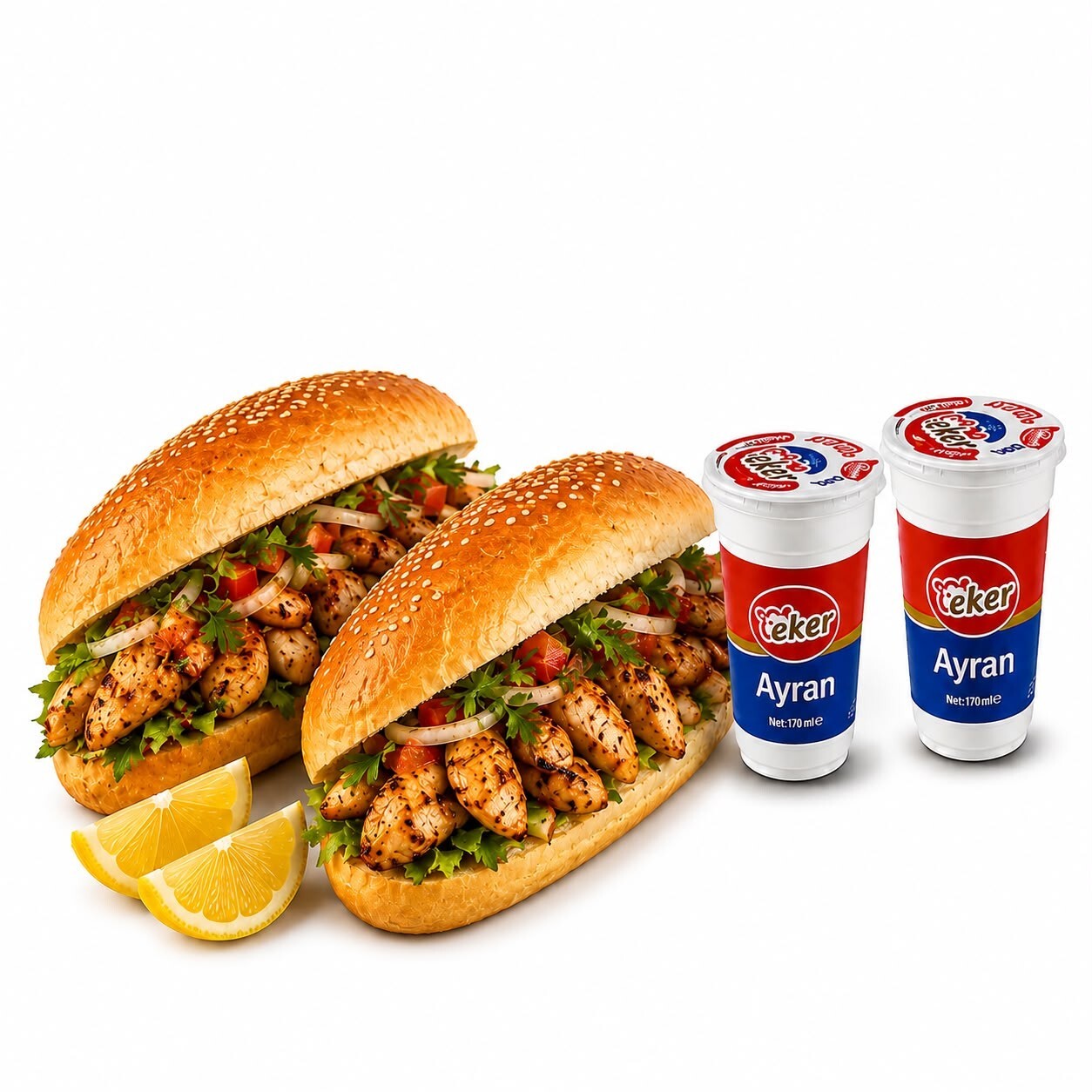 İkili Ekmek Menü
