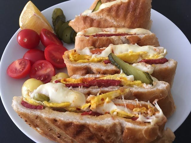 Tam Yumurtalı Karısık Tost