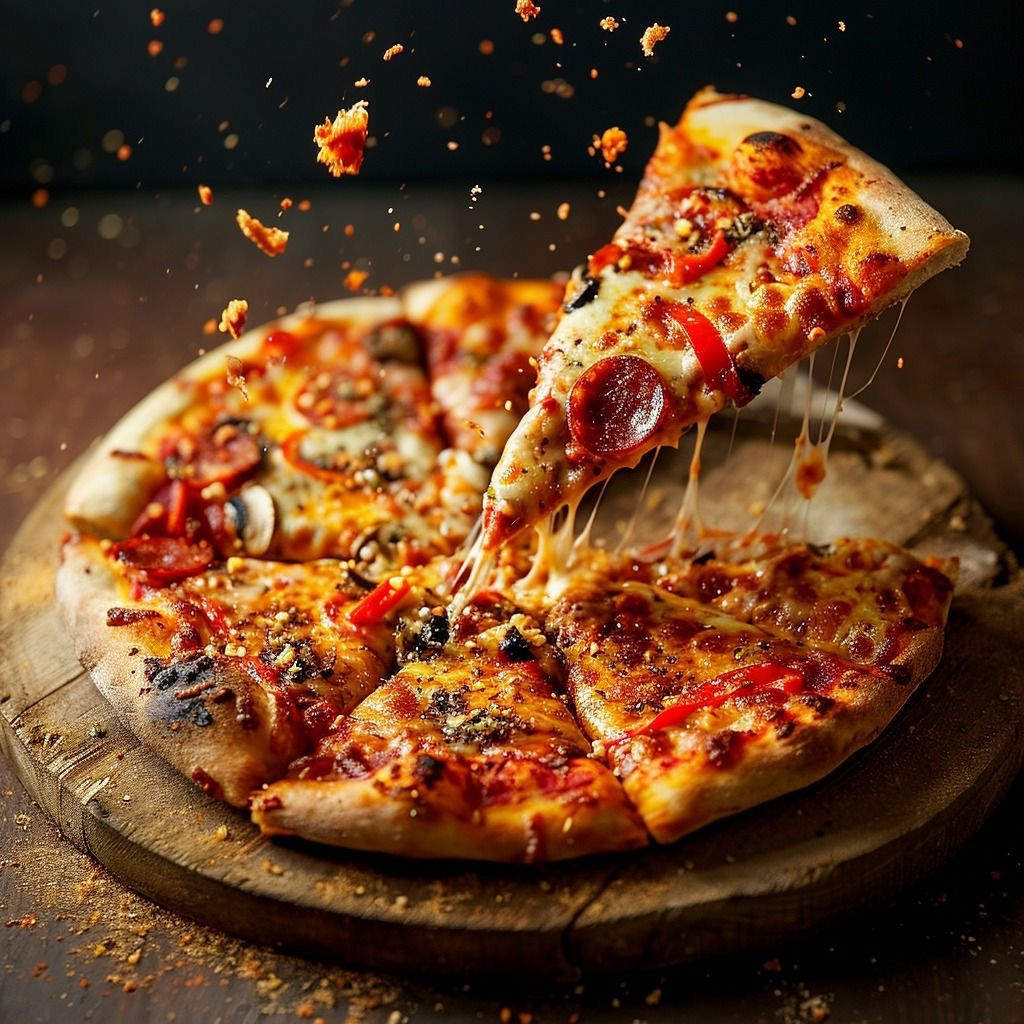 Acılı Pizza (Orta)