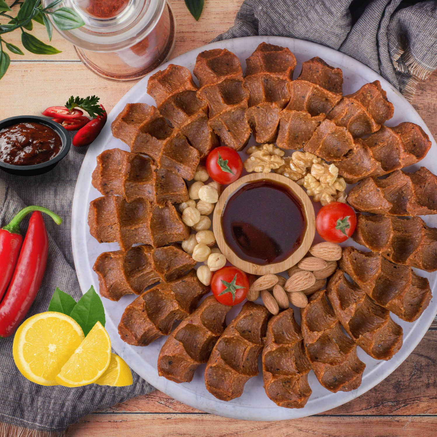 Çiğ Köfte (500 gr) Garnitürsüz