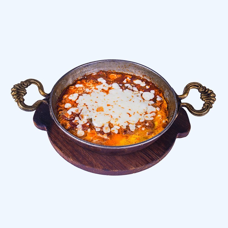 Sahanda Kaşarlı Menemen