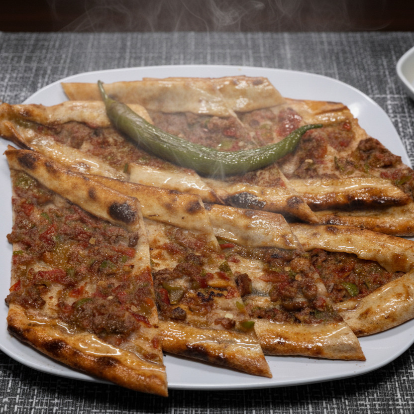 Kuşbaşılı Pide+Coca Cola