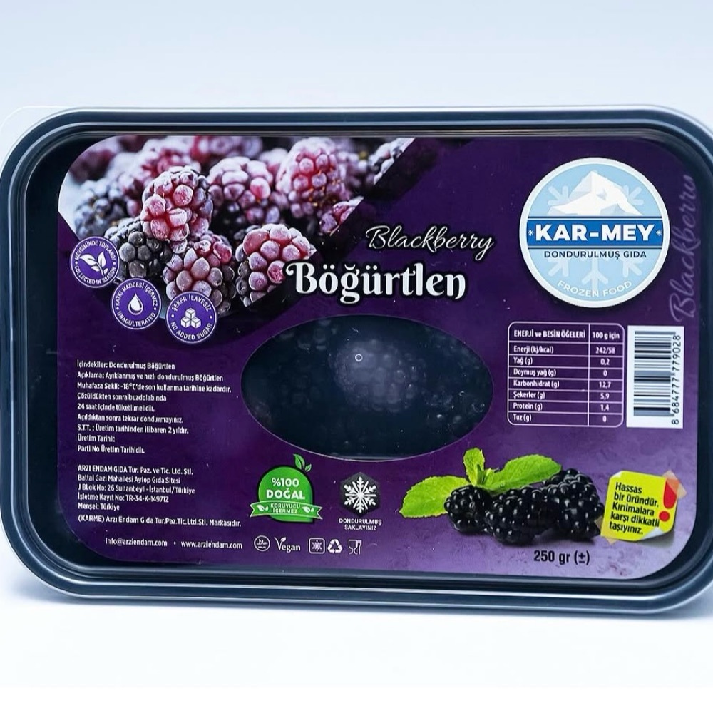 Karmey Böğürtlen 250 gr