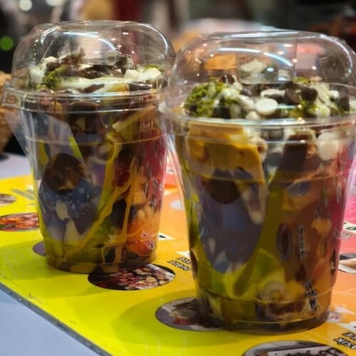 Beyaz Çikolata Bardak Waffle SÜPER LEZZET YOK BÖYLE BİR LEZZET