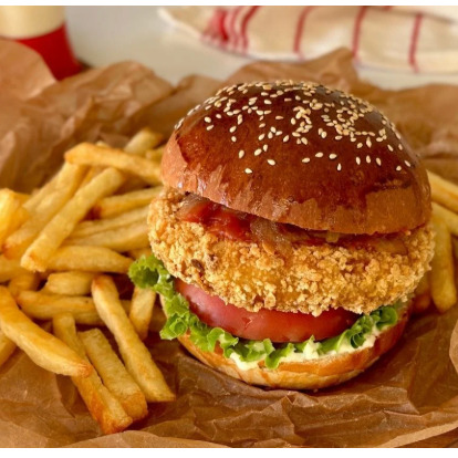 Hamburger Tavuklu