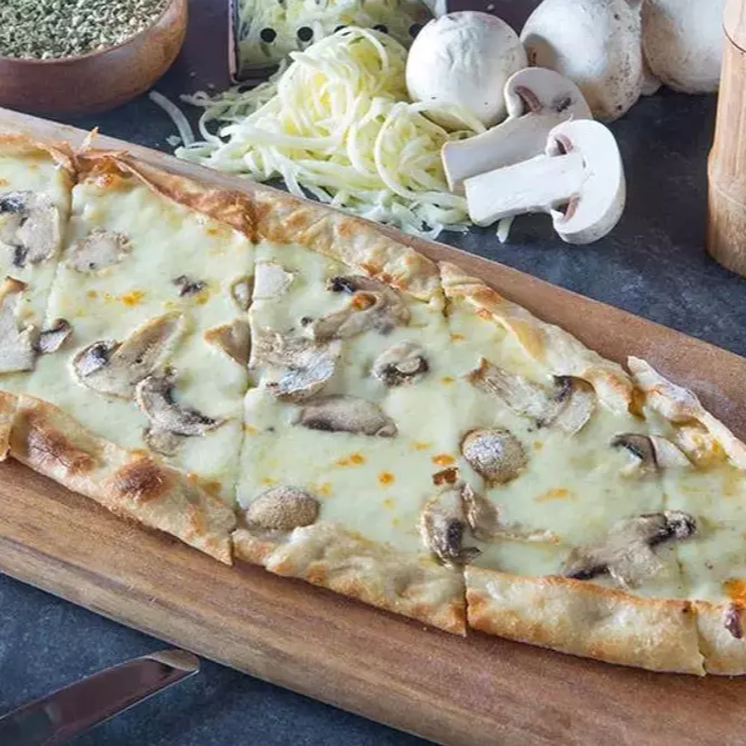 Tavuklu Kaşarlı Mantarlı