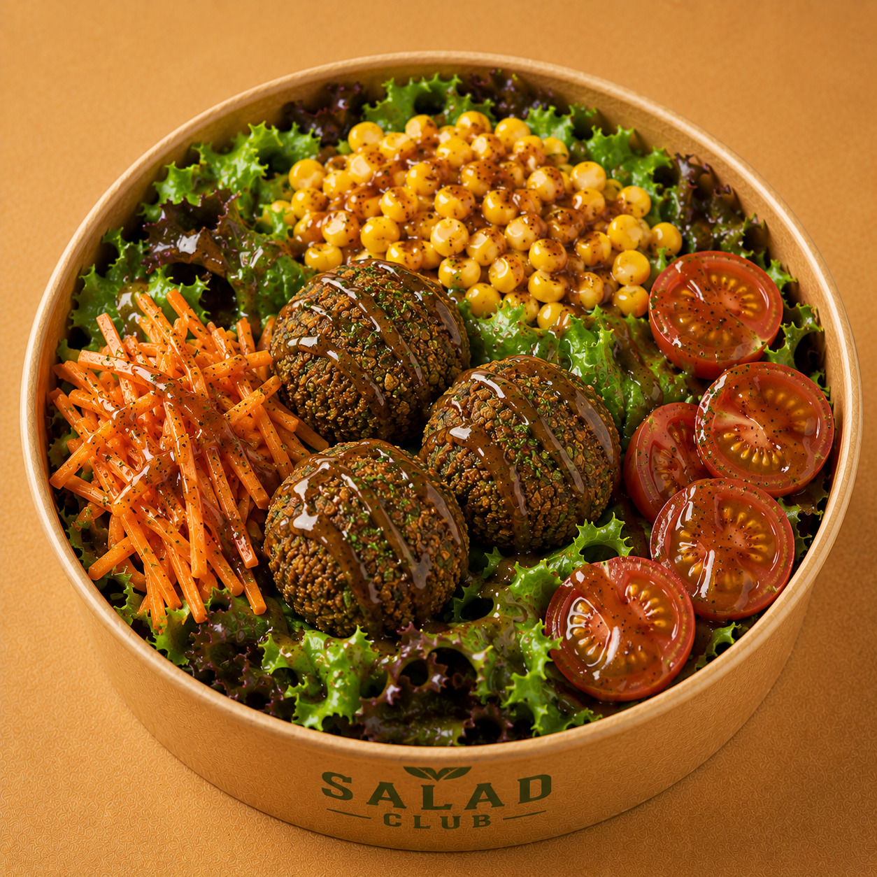 Falafelli Salata