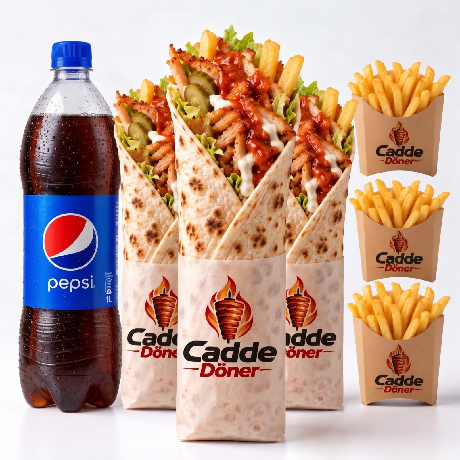 3'lü Hatay Usulü Döner Menü