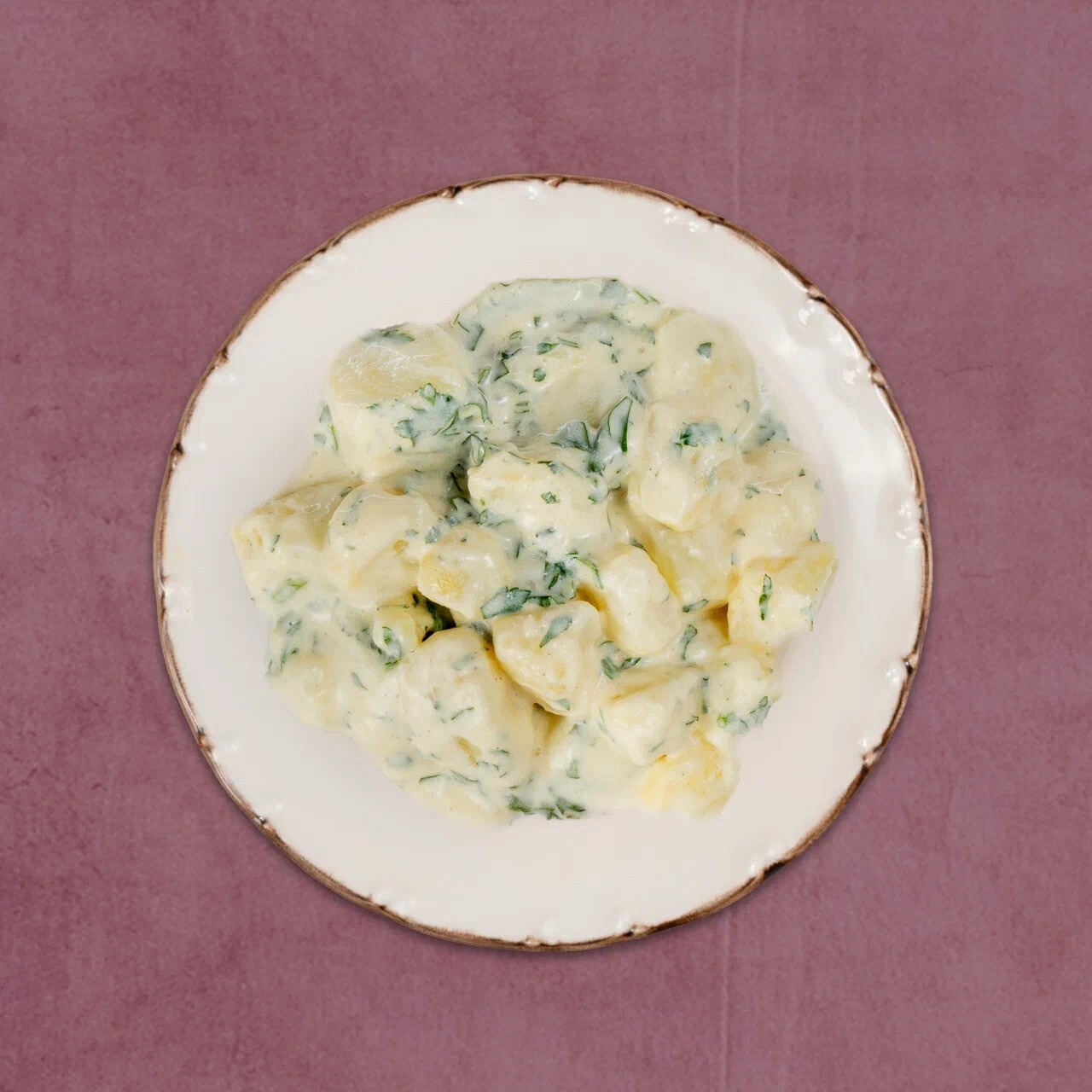 Hardallı Patates Salatası