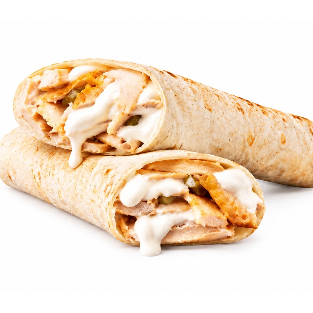 Mayonez Soslu Tavuk Döner Dürüm (100 )