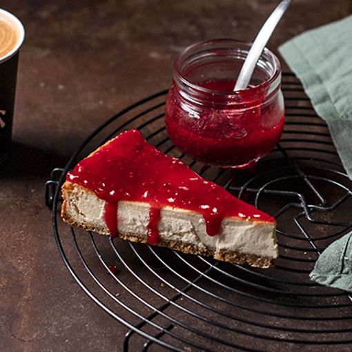 Frambuazlı Cheesecake (Dilim)