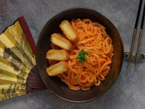 155-B Domates Soslu Katsu Udon Peynirli
