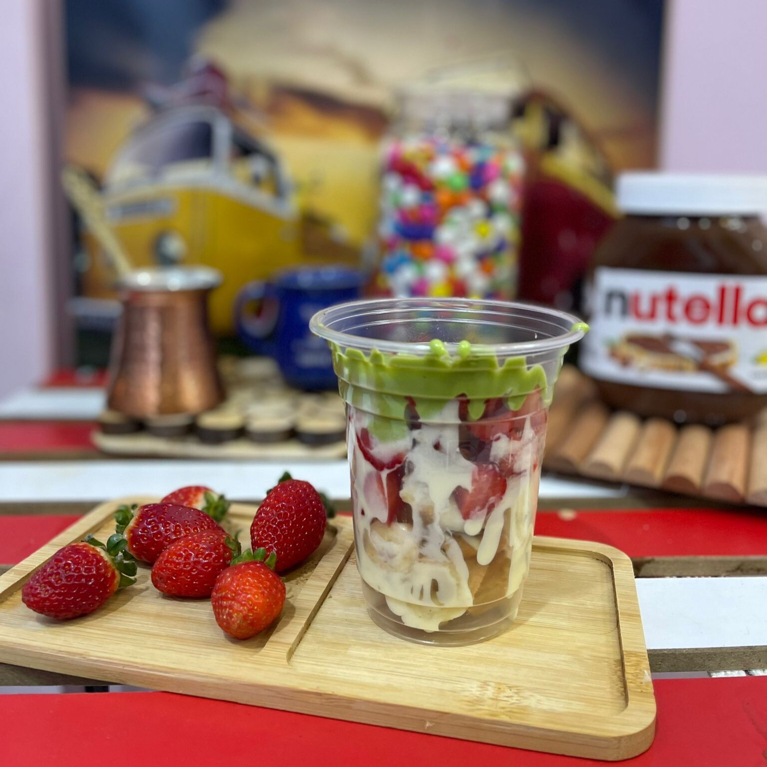 Cup Antep Fıstığı Sos