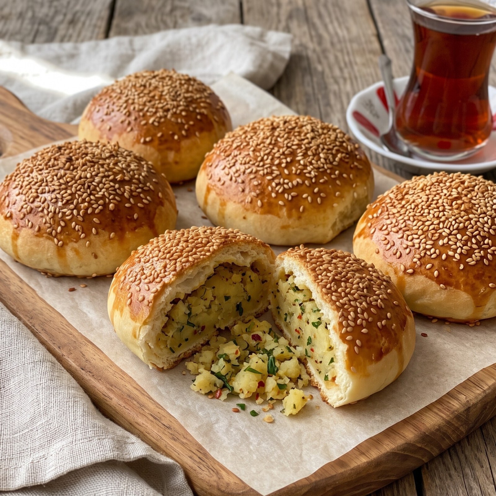 Patatesli Poğaça