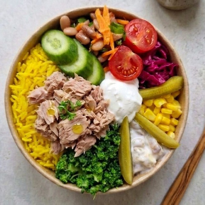 Ton Balıklı Bowl