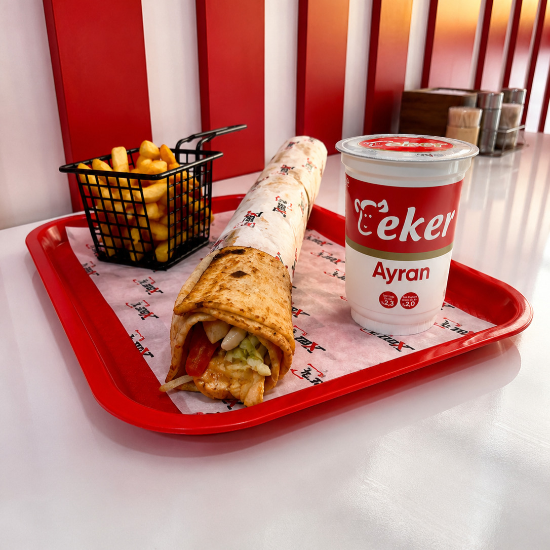 Zurna Dürüm Menü (130 Gr)