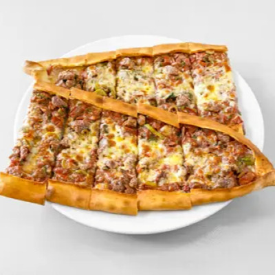 Kuşbaşılı Kaşarlı Pide (Tam)