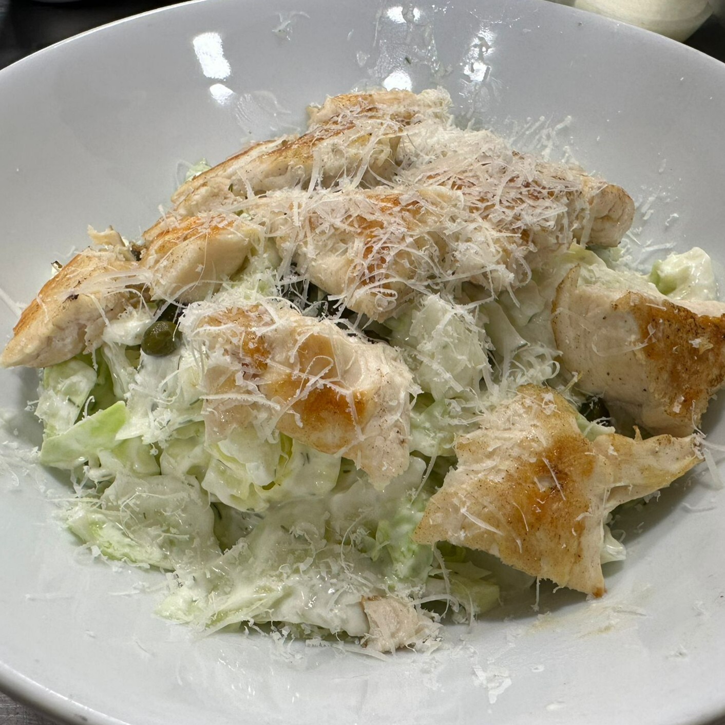Sezar Salata [Izgara Tavuk]