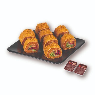 Doritoslu Kaplı Sade Roll (100 gr) Çiğ Köfte ( (8 Adet) + (2 Adet) Sos