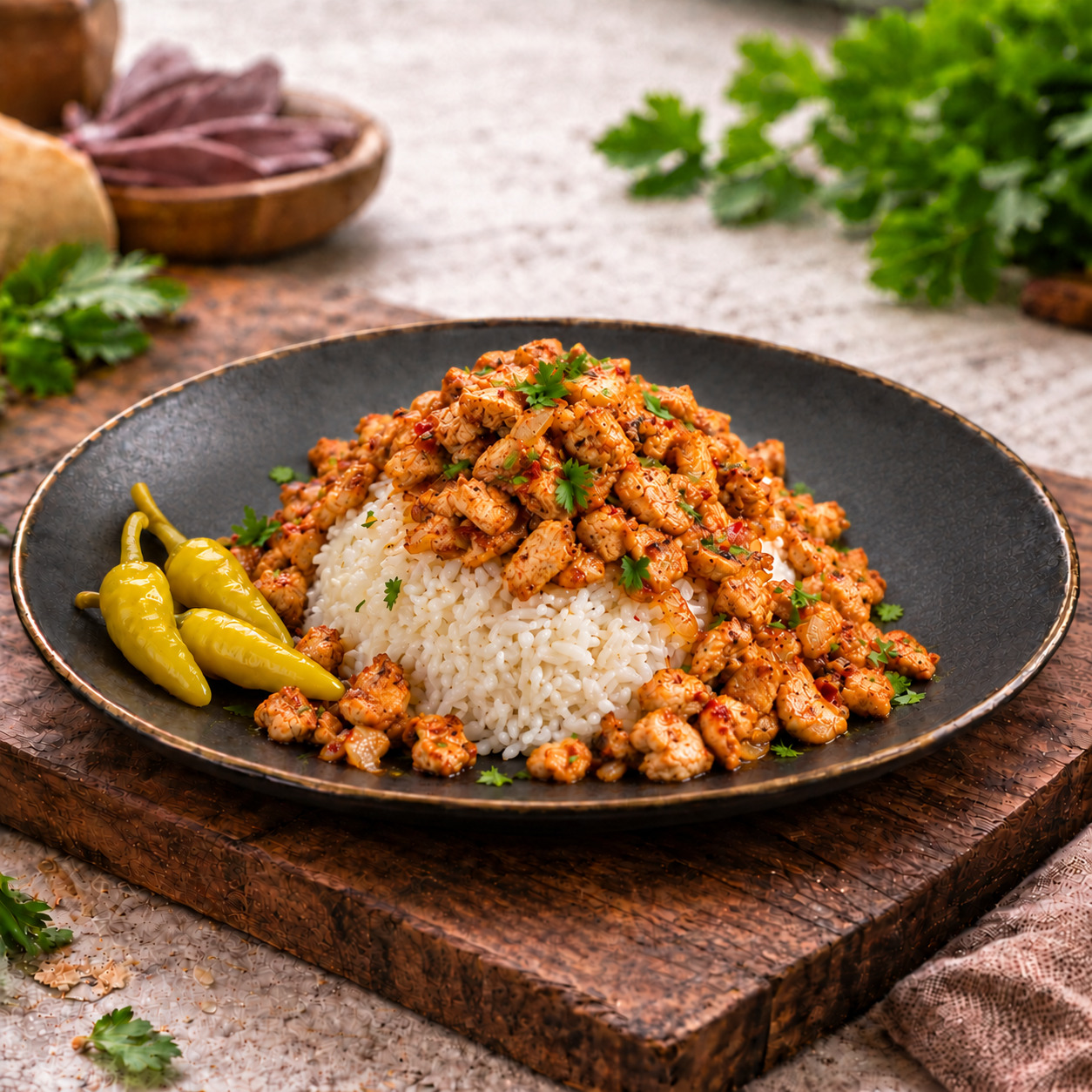 Pilav Üstü Tavuk Tantuni