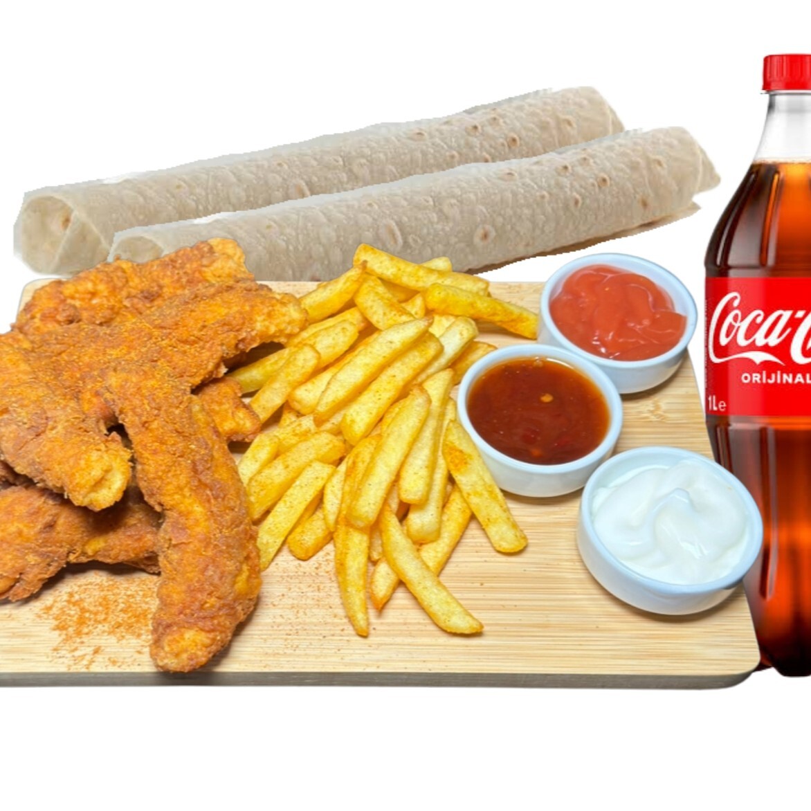 Cajun Time Double Menü