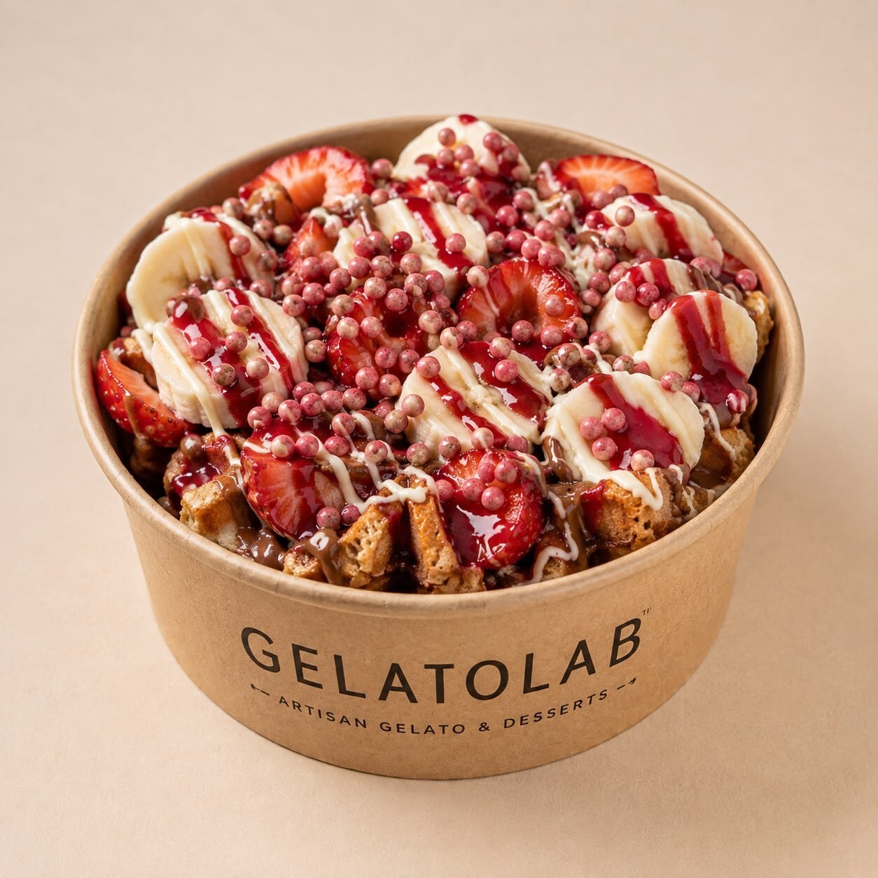 Frambuaz Bowl Waffle