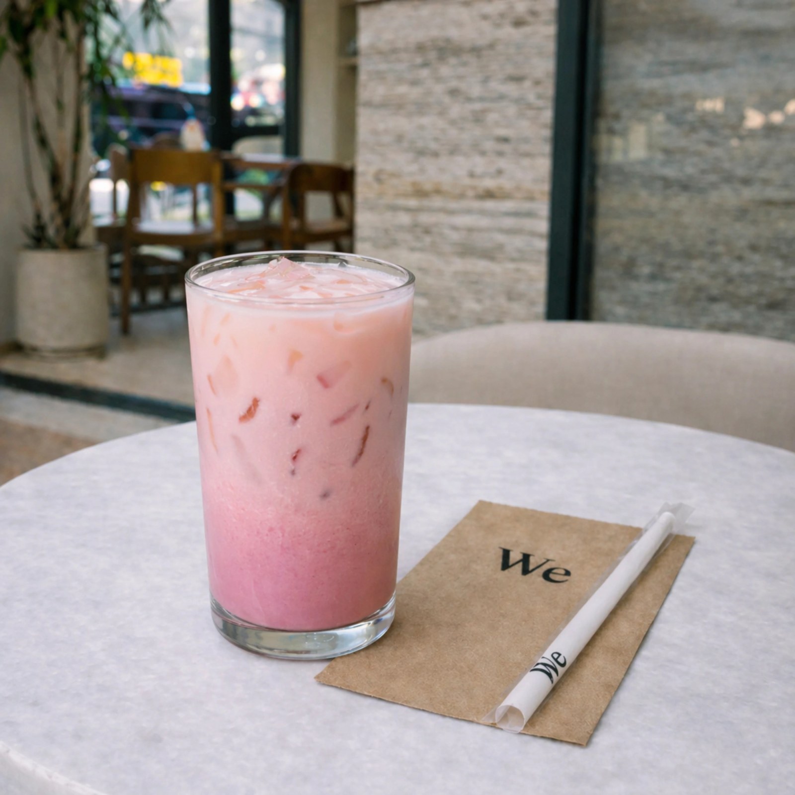 Ice Rose Latte