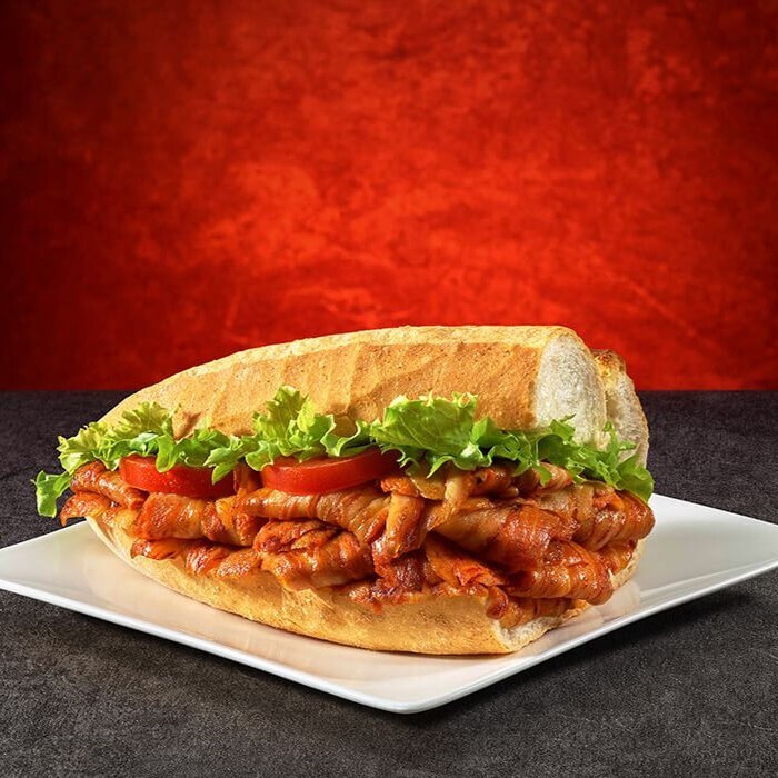 2 Adet Yarım Ekmek Tavuk Döner & Coca-Cola (1 L.)