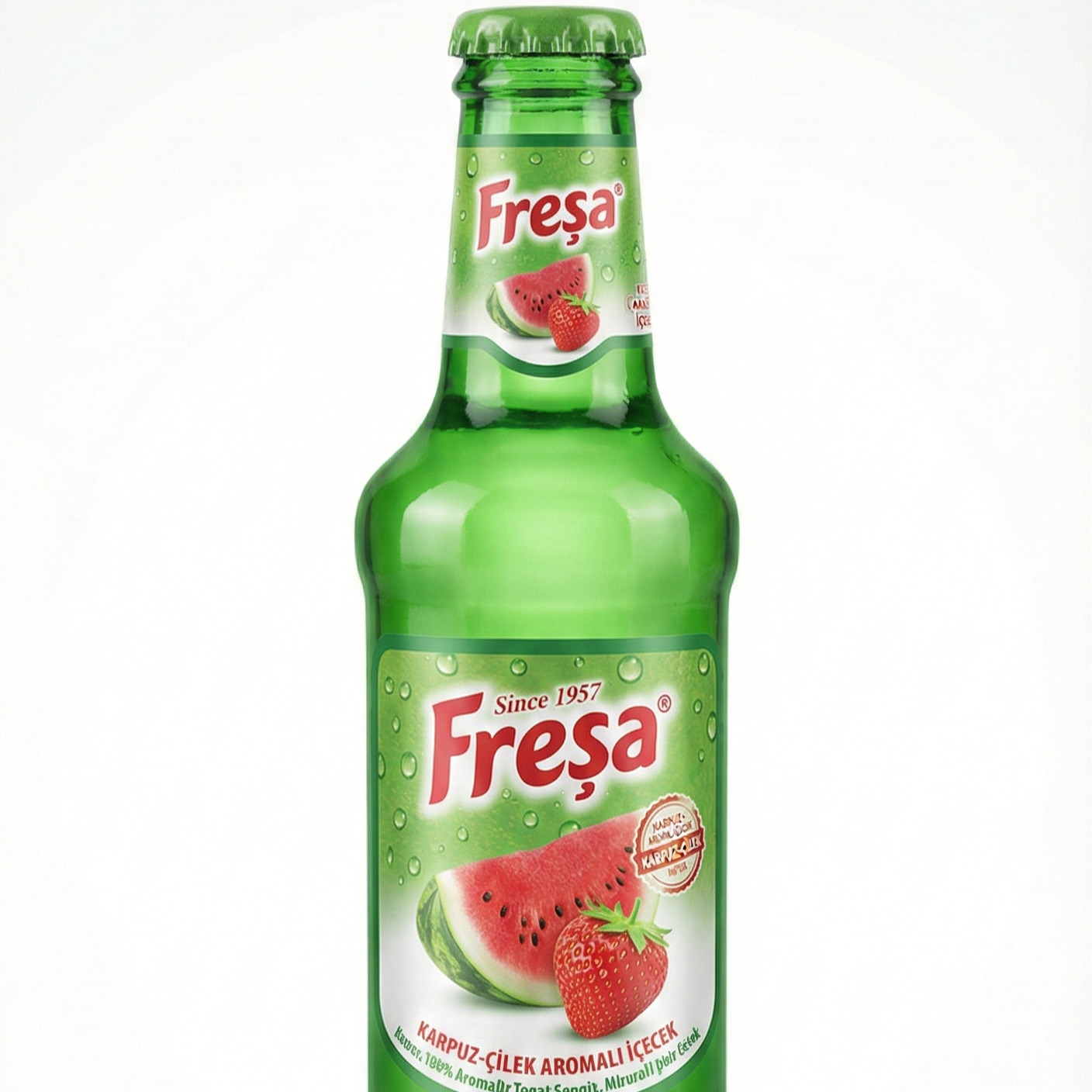 Freşa Karpuz&Çilekli Soda Cam Şişe