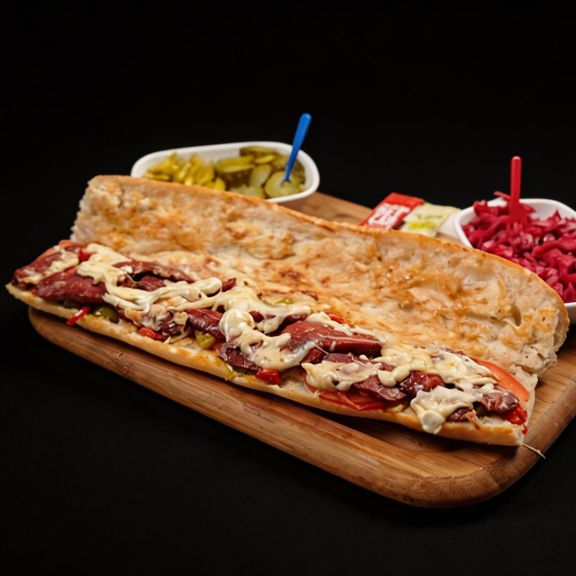 Tam Ekmek Arası Kaşarlı Sucuk