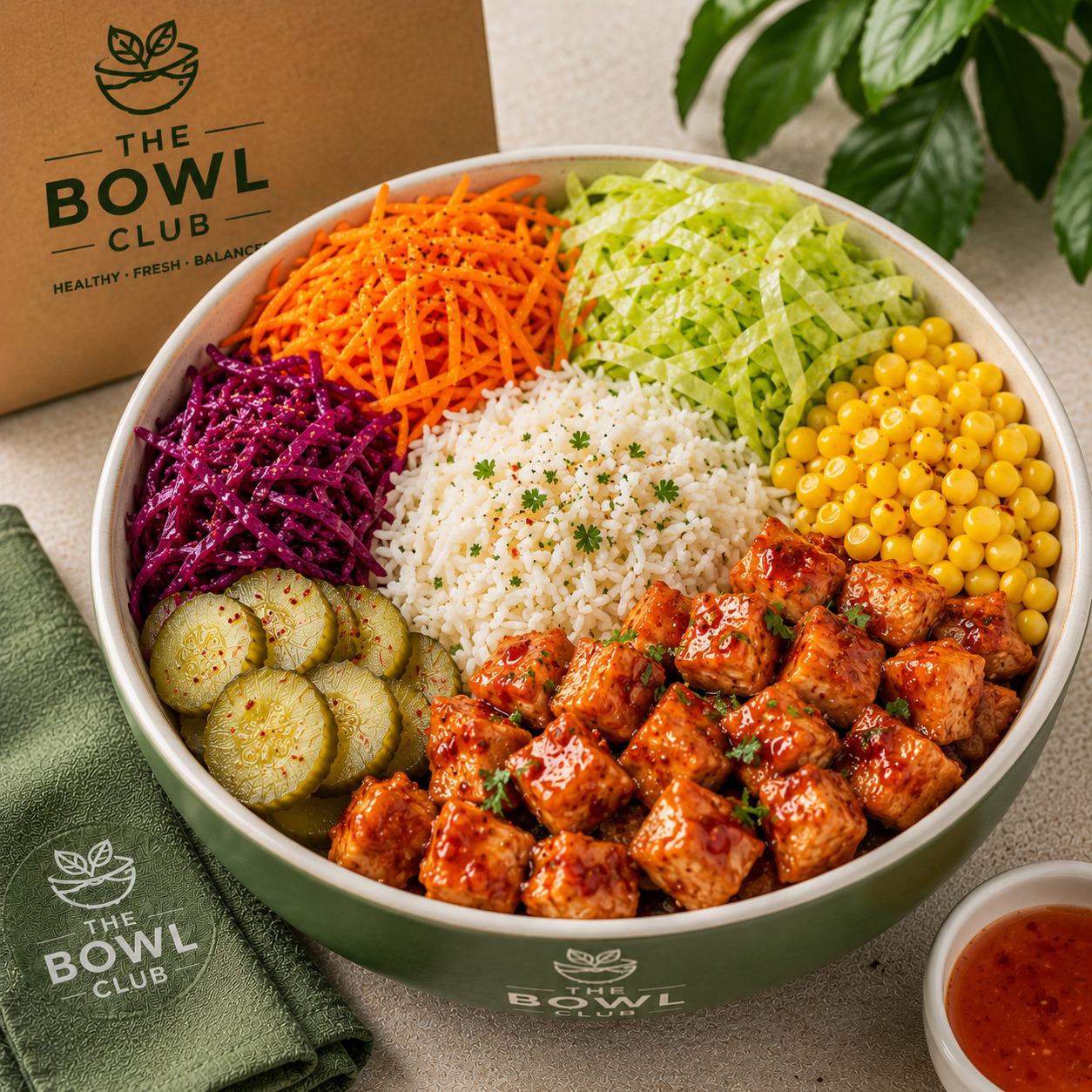 Sweet&Chili Chicken Basmati Bowl