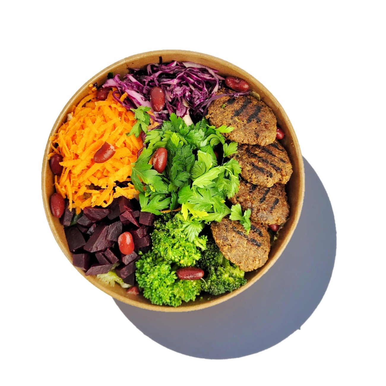 Vegan Köfte Salata
