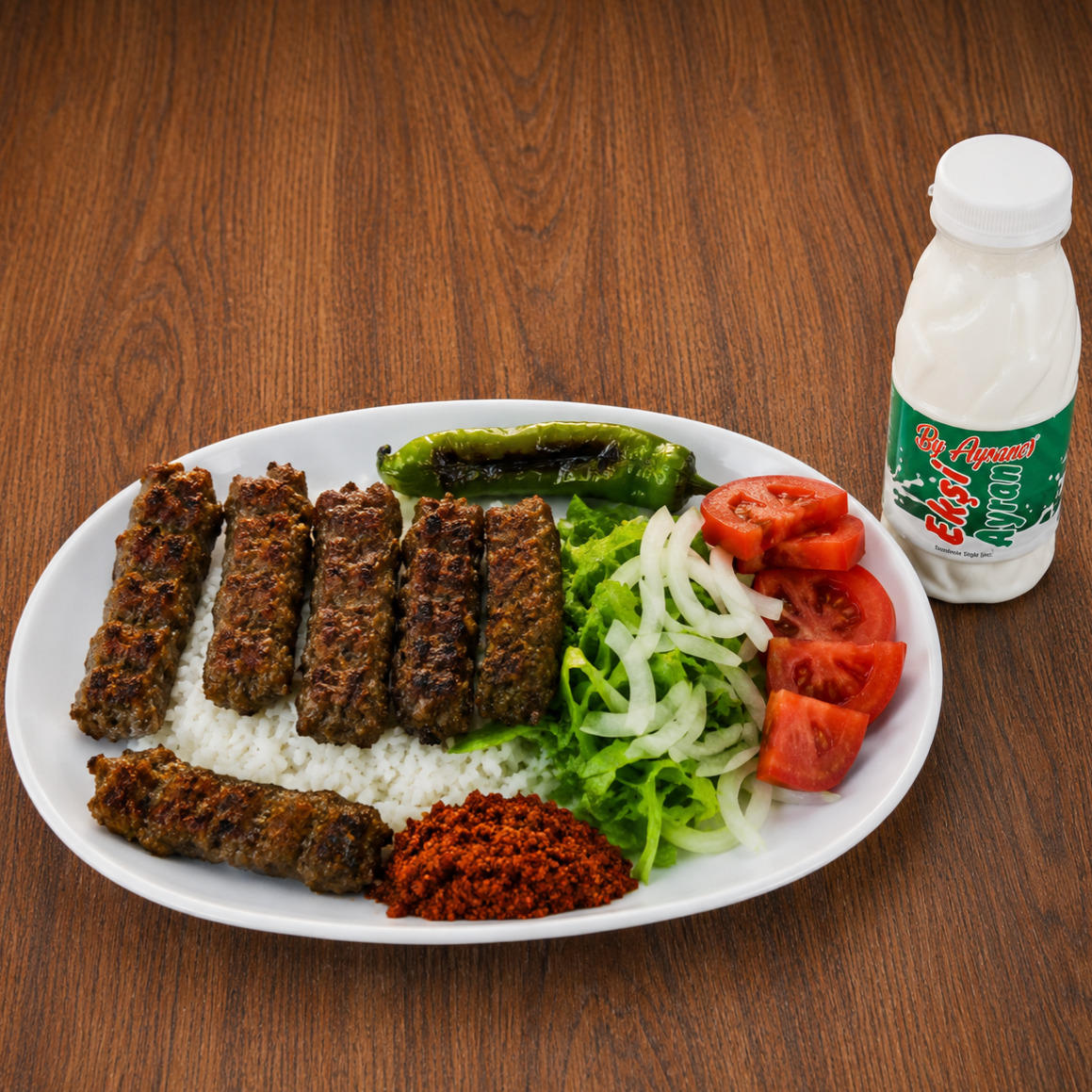 Sultan Ahmet Köfte + Ekşili Ayran Menü